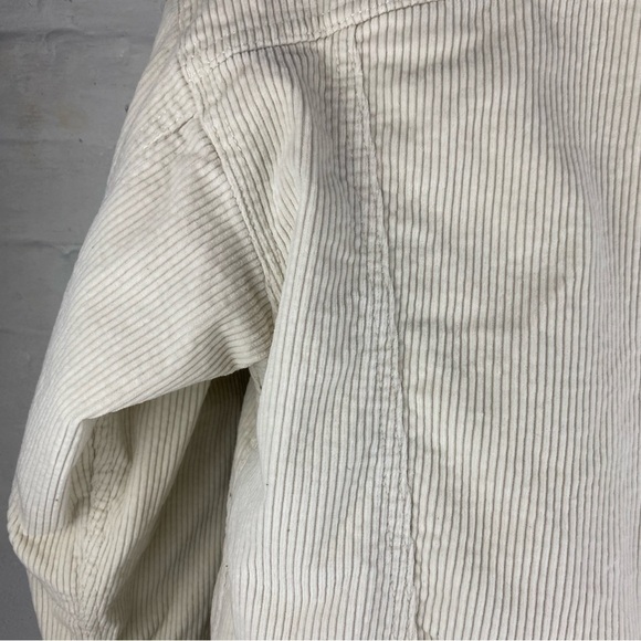 LEVI’S STRAUSS WOMAN OVERSIDE CORDUROY SHERPA JACKET SIZE XS - Picture 10 of 13
